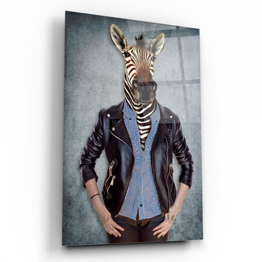 Zebra Dikey Cam Tablo