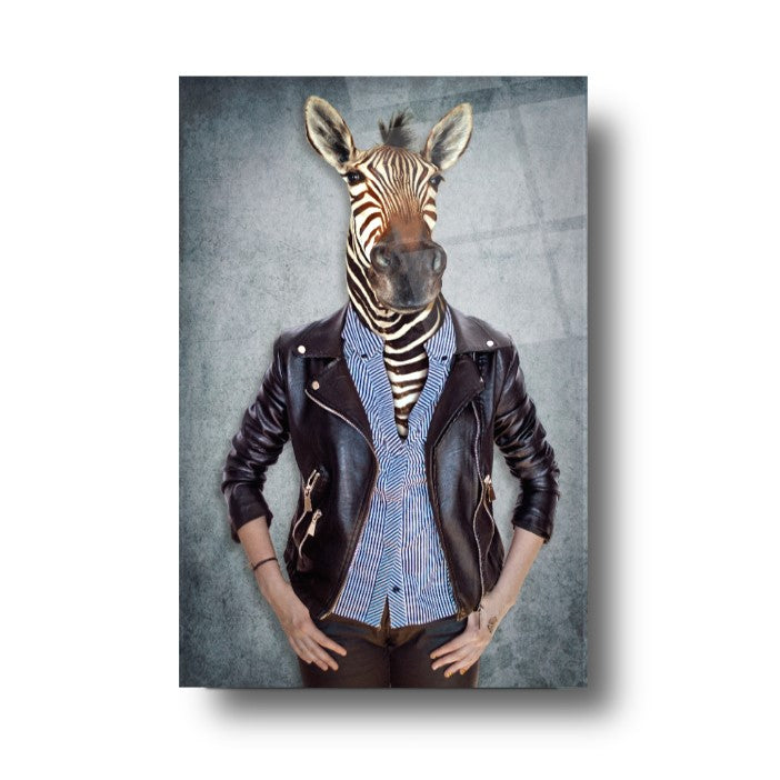 Zebra Dikey Cam Tablo