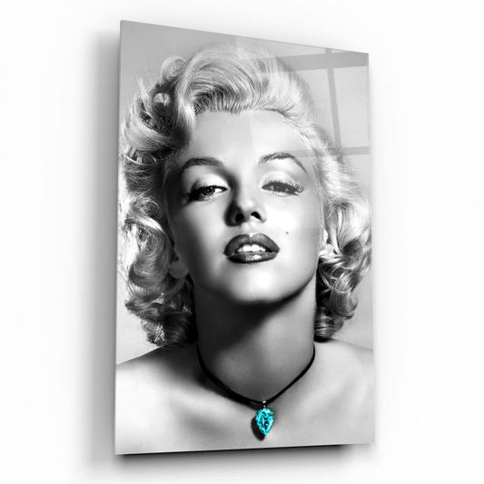 Marilyn Monroe Dikey Cam Tablo