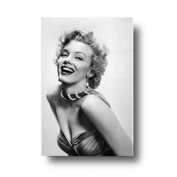 Marilyn Monroe Dikey Cam Tablo