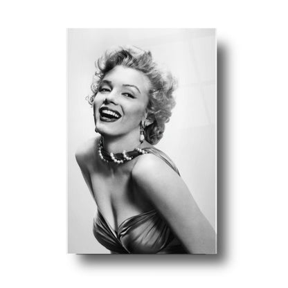 Marilyn Monroe Dikey Cam Tablo