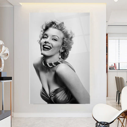 Marilyn Monroe Dikey Cam Tablo