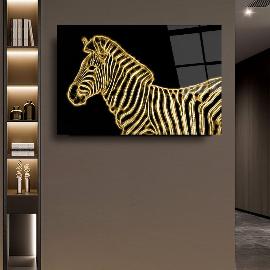 Zebra Yatay Cam Tablo