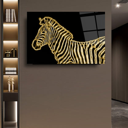 Zebra Yatay Cam Tablo