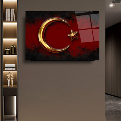 Bayrak Yatay Cam Tablo
