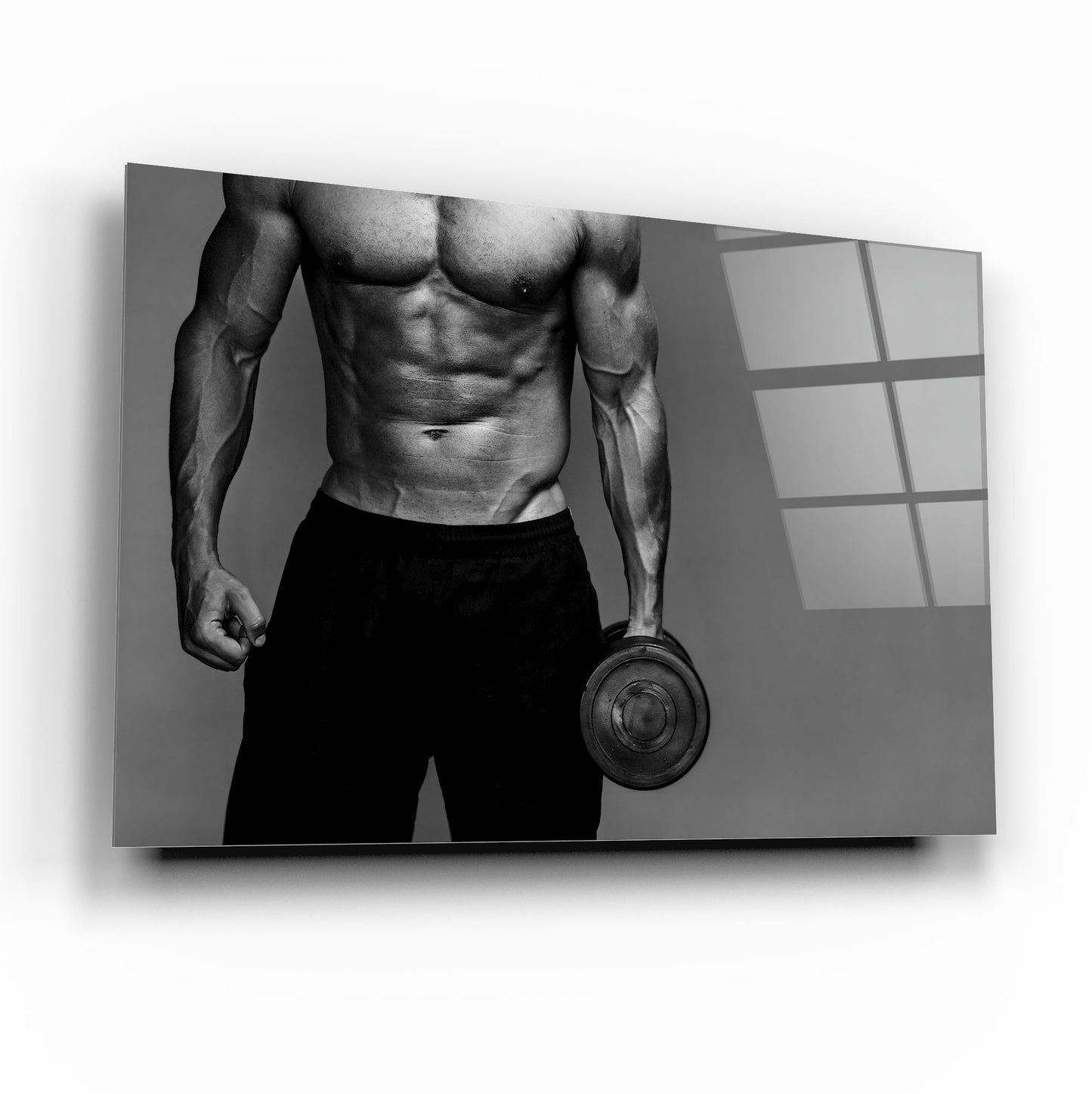 Fitness Yatay Cam Tablo