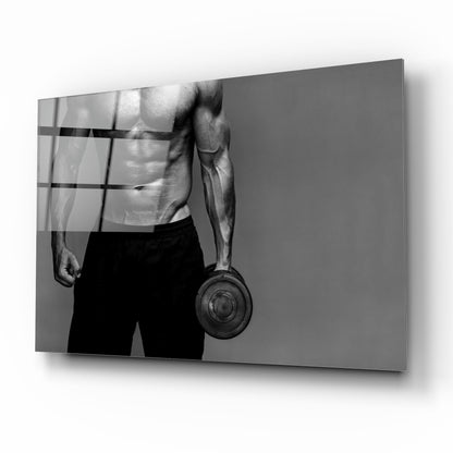 Fitness Yatay Cam Tablo