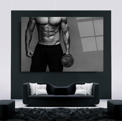 Fitness Yatay Cam Tablo
