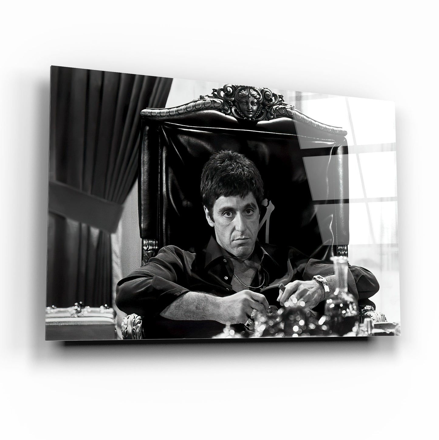 Tony Montana Yatay Cam Tablo