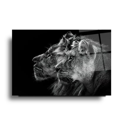 Aslan Yatay Cam Tablo