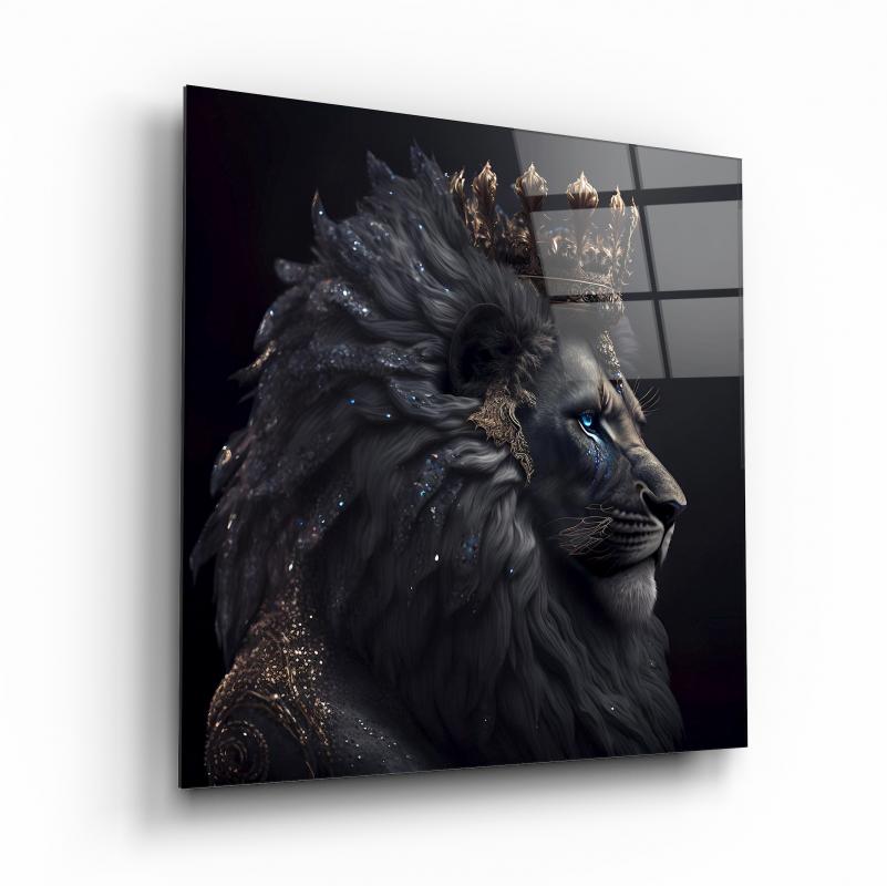 Aslan Kare Cam Tablo