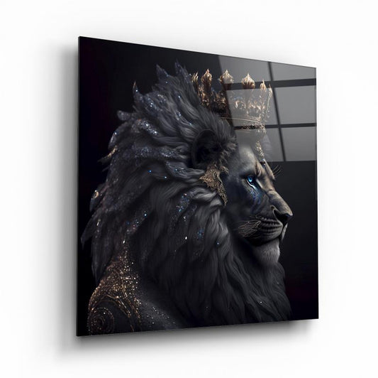 Aslan Kare Cam Tablo