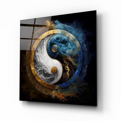 Ying Yang Kare Cam Tablo