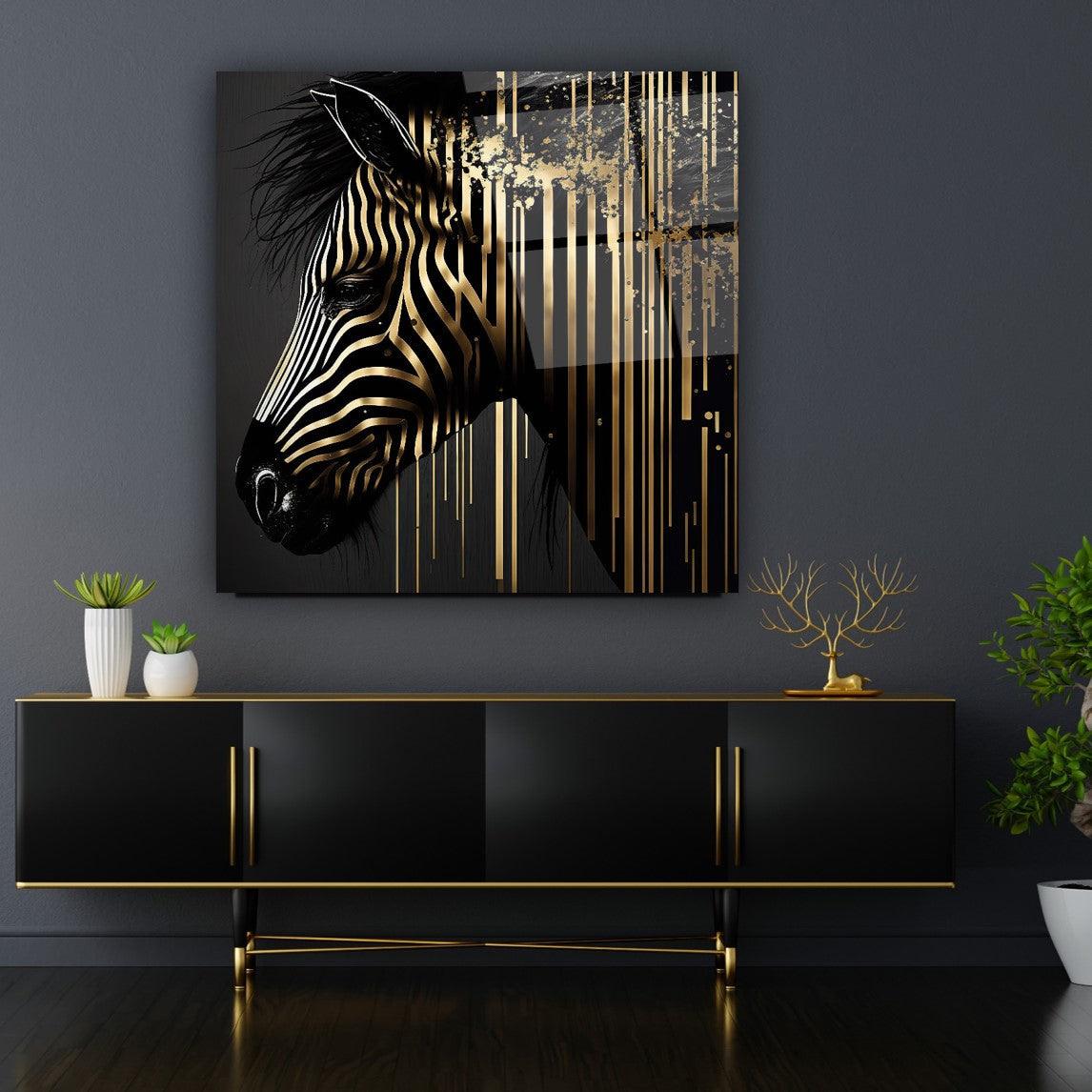 Zebra Kare Cam Tablo