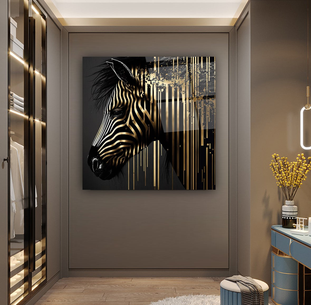 Zebra Kare Cam Tablo