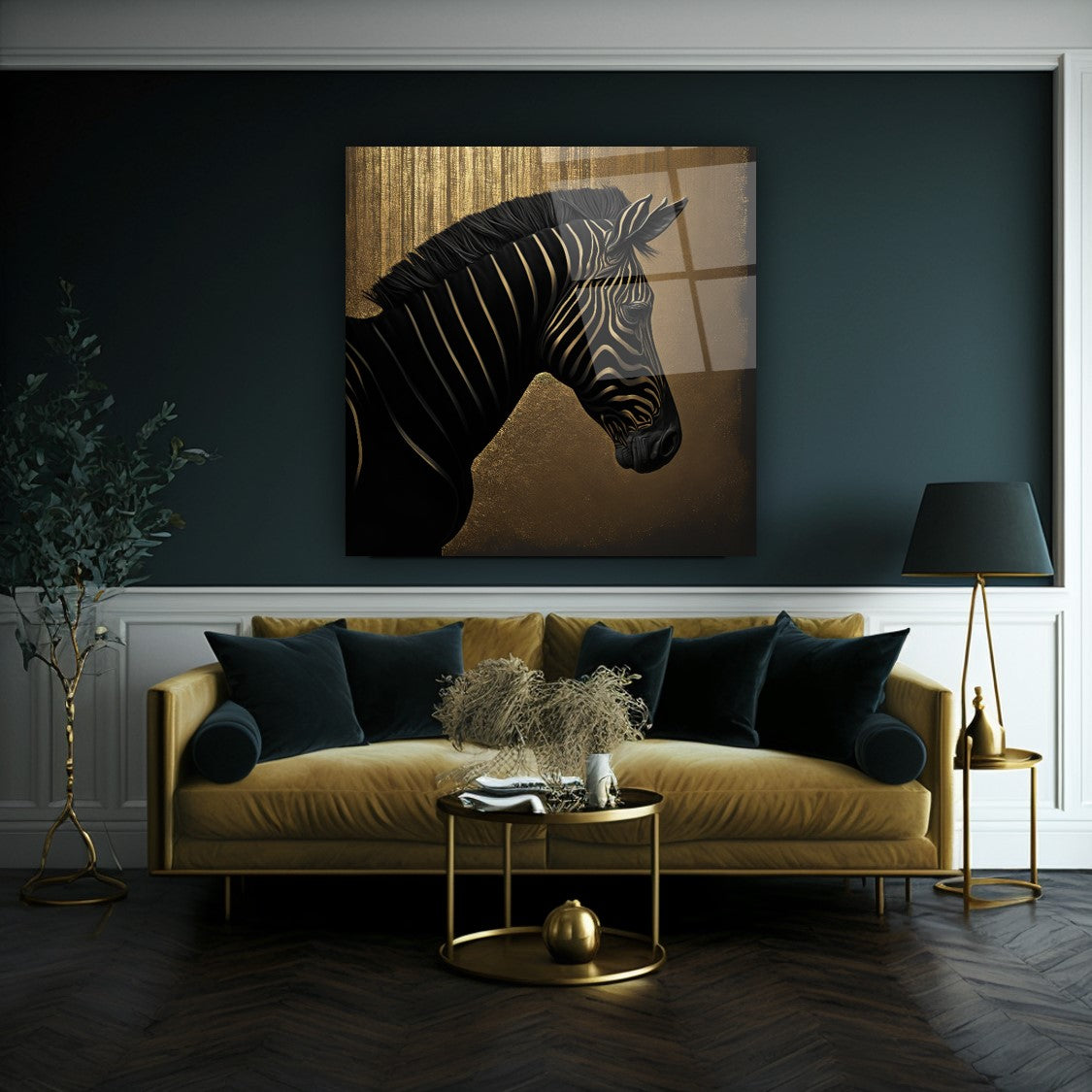 Zebra Kare Cam Tablo