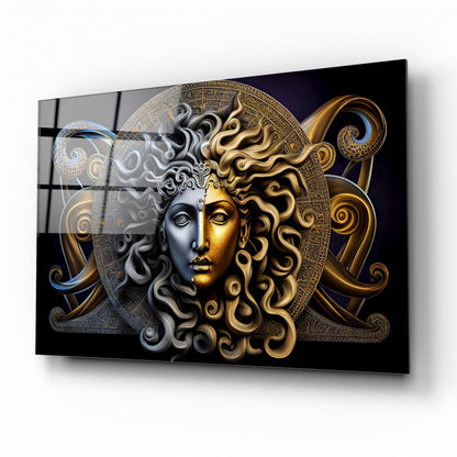 Medusa Yatay Cam Tablo