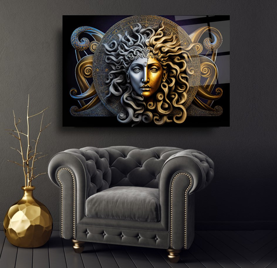 Medusa Yatay Cam Tablo
