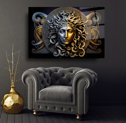 Medusa Yatay Cam Tablo