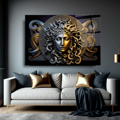 Medusa Yatay Cam Tablo
