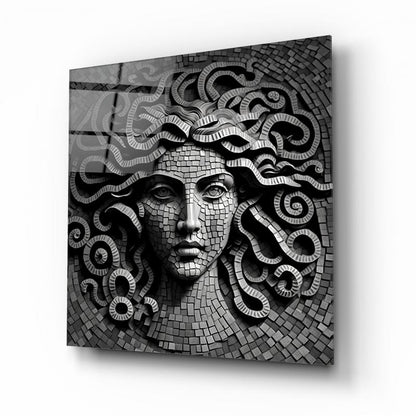 Medusa Kare Cam Tablo