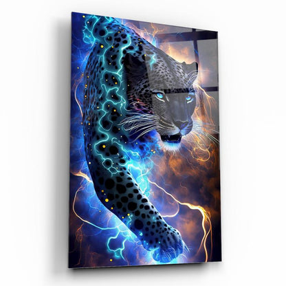 Leopar Dikey Cam Tablo