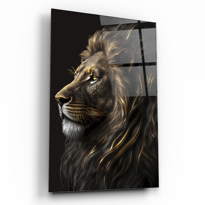 Aslan Dikey Cam Tablo