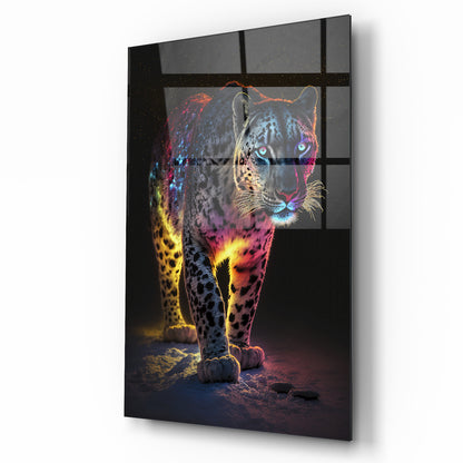 Leopar Dikey Cam Tablo