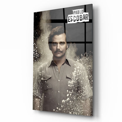 Pablo Escobar Narcos Dikey Cam Tablo