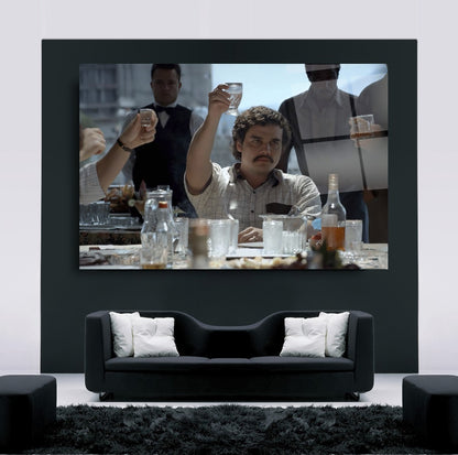 Pablo Escobar Narcos Yatay Cam Tablo