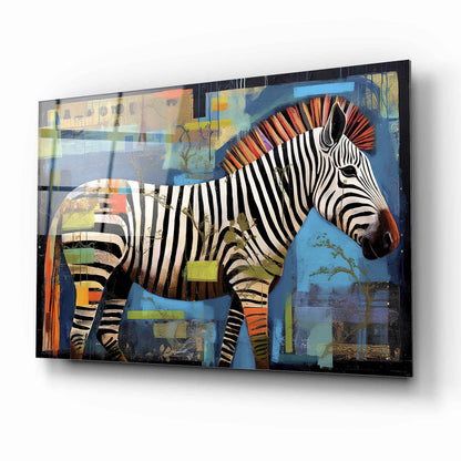 Zebra Yatay Cam Tablo