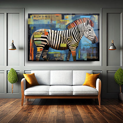 Zebra Yatay Cam Tablo