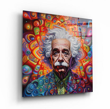 Albert Einstein Kare Cam Tablo