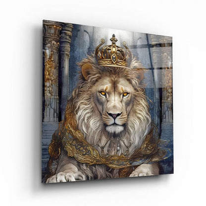 Aslan Kare Cam Tablo