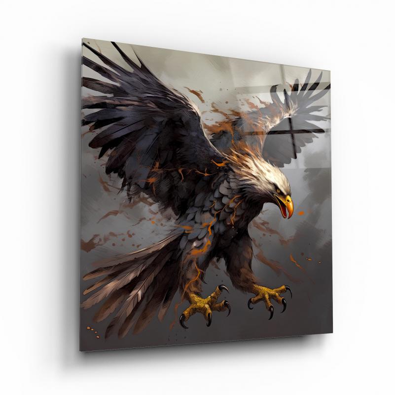 Kartal Kare Cam Tablo
