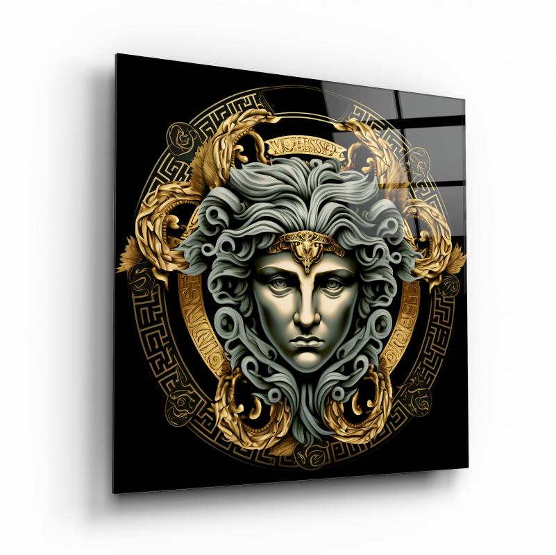 Medusa Kare Cam Tablo