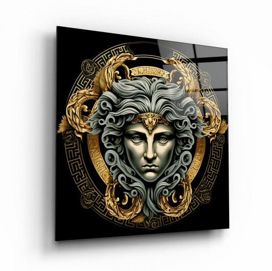 Medusa Kare Cam Tablo
