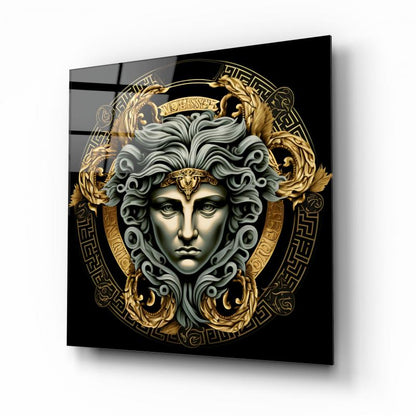 Medusa Kare Cam Tablo