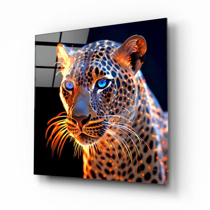 Leopar Kare Cam Tablo