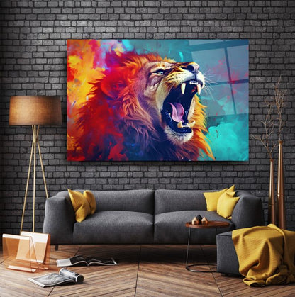 Aslan Yatay Cam Tablo