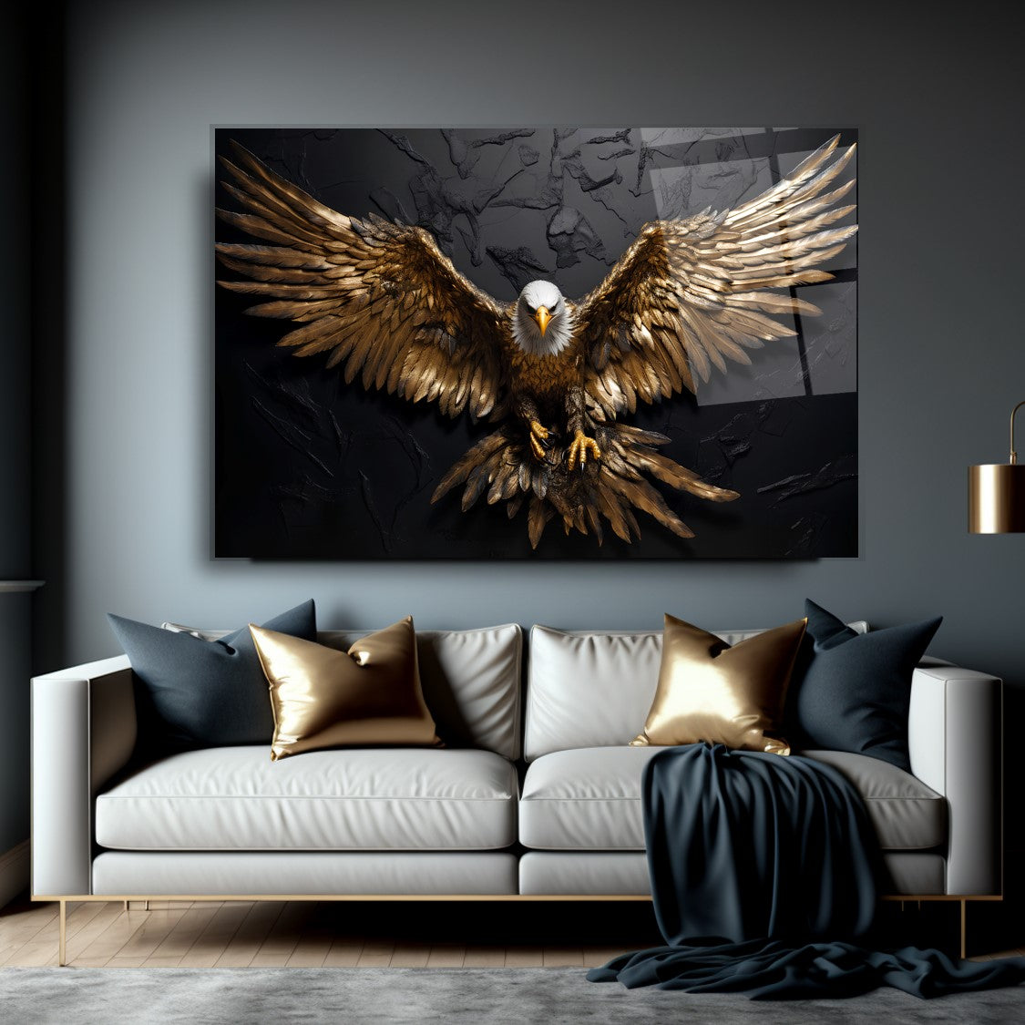 Kartal Yatay Cam Tablo