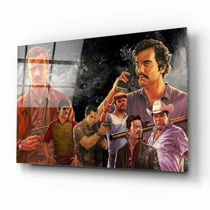 Narcos Pablo Escobar Yatay Cam Tablo