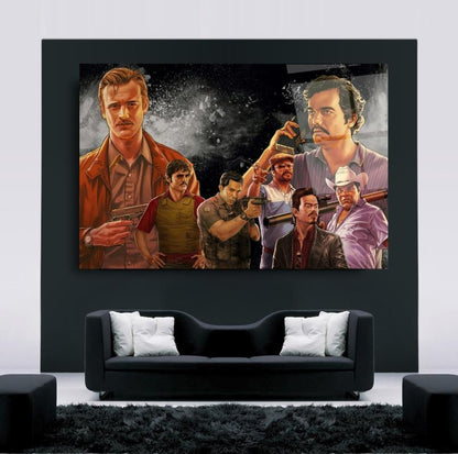 Narcos Pablo Escobar Yatay Cam Tablo