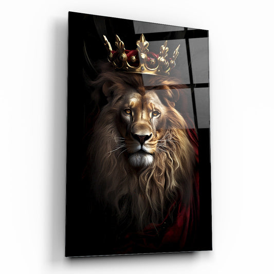 Aslan Dikey Cam Tablo