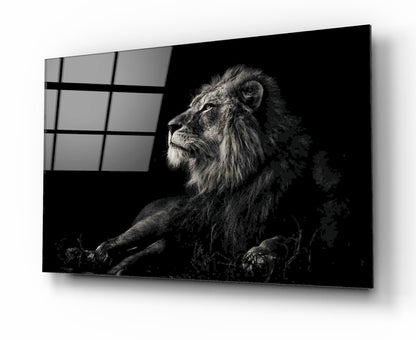 Aslan Yatay Cam Tablo