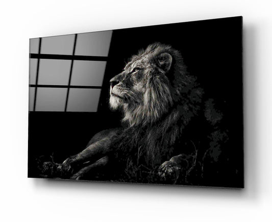 Aslan Yatay Cam Tablo