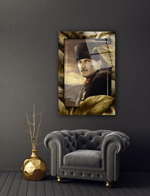 Atatürk Dikey Cam Tablo