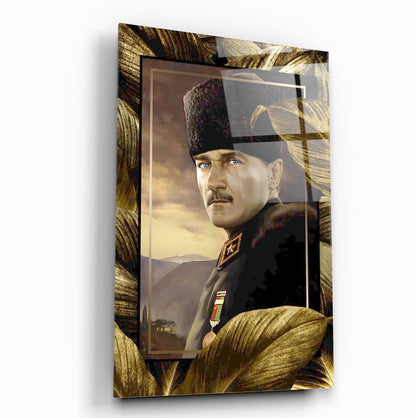 Atatürk Dikey Cam Tablo