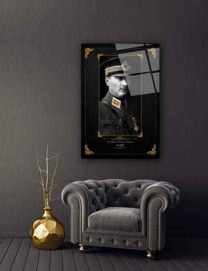 Atatürk Dikey Cam Tablo