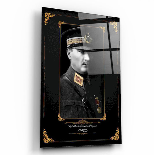 Atatürk Dikey Cam Tablo